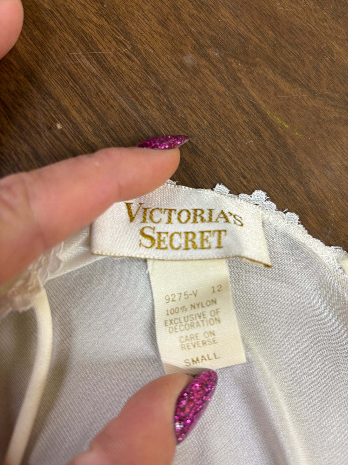 Victoria Secret gold label slip dress
