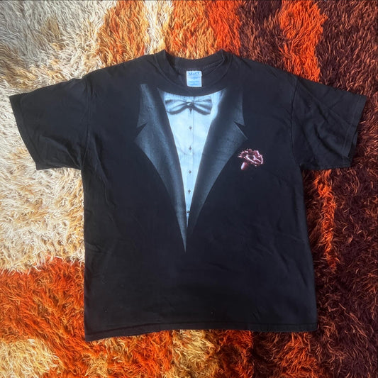 90s tuxedo t shirt
