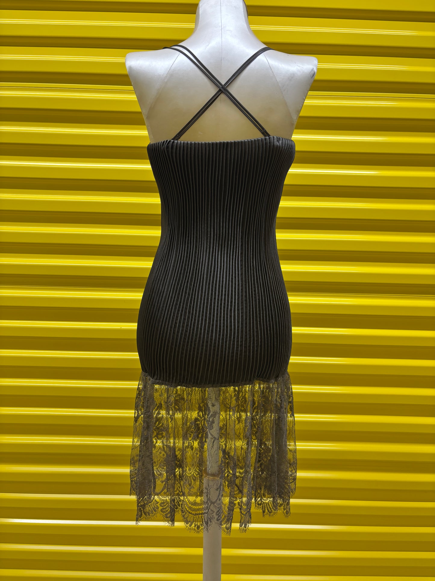 La perla slip dress