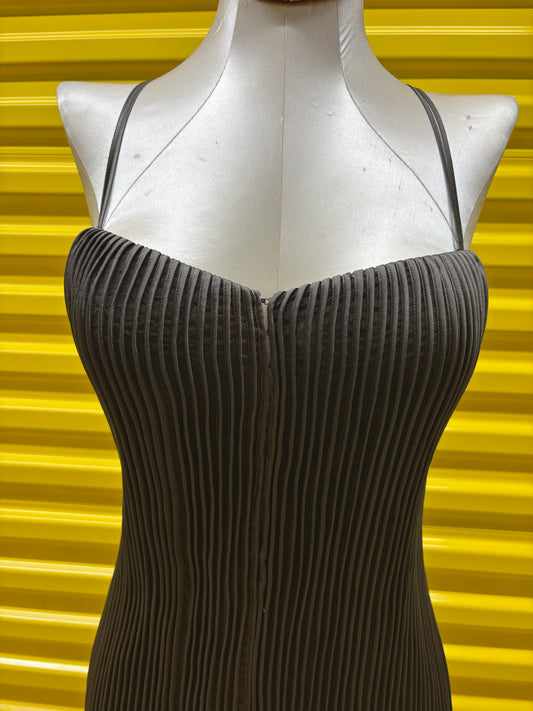 La perla slip dress